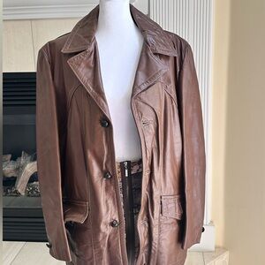 Vintage leather jacket